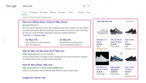 Google Shopping Ads với Google Search Ads